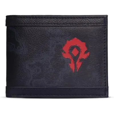 World Of Warcraft - gaming Plånbok - Azeroth Map - för  svart