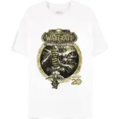 World Of Warcraft - gaming T-shirt - 20th. Anniversary - S XXL - för Herr - vit