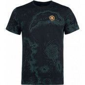 World Of Warcraft - gaming T-shirt - Azeroth Map - S L - för Herr - svart