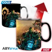 World of Warcraft Heat Change Azeroth Mug