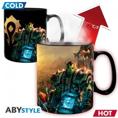 World of Warcraft Heat Change Azeroth Mug