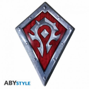World Of Warcraft - Metal Plate Horde Shield 25x35cm