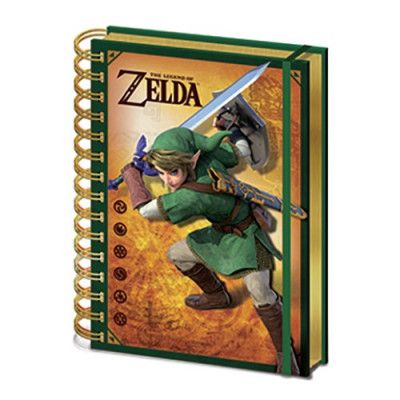 Anteckningsbok Zelda