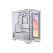 CORSAIR iCUE LINK 3500X LX-R RGB Tower Udvidet ATX Hvid