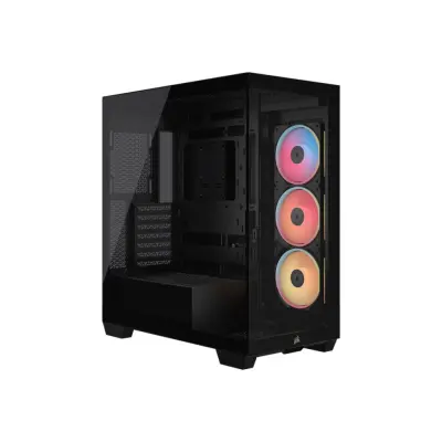 CORSAIR iCUE LINK 3500X LX-R RGB Tower Udvidet ATX Sort