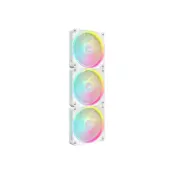 CORSAIR iCUE Link LX120 RGB Starter Kit Fläkt 3-pack Vit 120 mm