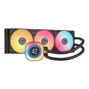 CORSAIR iCUE Link TITAN 360 RX LCD kylsystem 1-pack Svart 120 mm