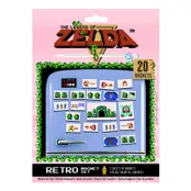Kylskåpsmagneter Legend of Zelda - 20-pack