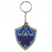 Legend of Zelda - Hyrulian Crest Rubber Keychain