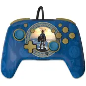 Official Switch Wired Controller -The Legend of Zelda - Hyrule Blue