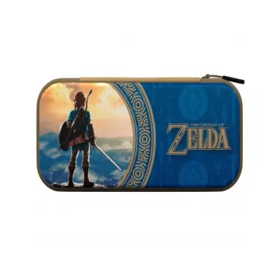 PDP Deluxe Travel Case Zelda Hyrule Blue Licensed Switch