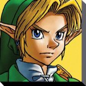 the Legend of Zelda Canvas Link 40 x 40 cm