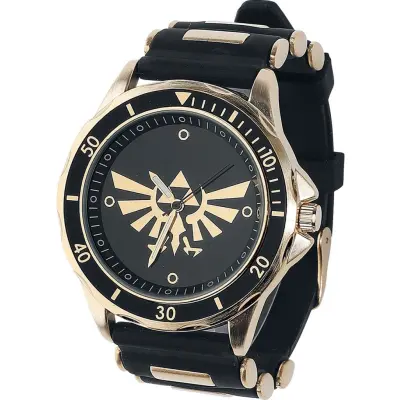 The Legend Of Zelda - gaming Armbandsur - Golden Triforce - för  svart/guld