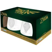 The Legend Of Zelda - gaming Dricksglas - Zelda & Link - 2er Set - för  transparent