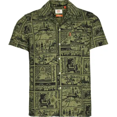 The Legend Of Zelda - gaming Kortärmad tröja - Map - S XXL - för Herr - flerfärgad