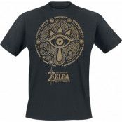 The Legend Of Zelda - gaming T-shirt - Emblem - M XXL - för Herr - svart