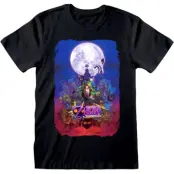 The Legend Of Zelda - gaming T-shirt - Majoras Mask - S XXL - för  svart