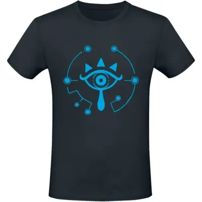 The Legend Of Zelda - gaming T-shirt - Sheika Symbol - L XXL - för  svart