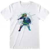 The Legend Of Zelda - gaming T-shirt - Skyward Sword - M XXL - för  vit