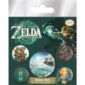 Zelda : Tears Of The Kingdom - Hyrule Skies - Pack 5 Badges
