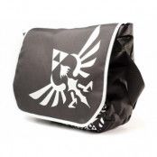 Zelda Black With Logo In Front Messenger Bag