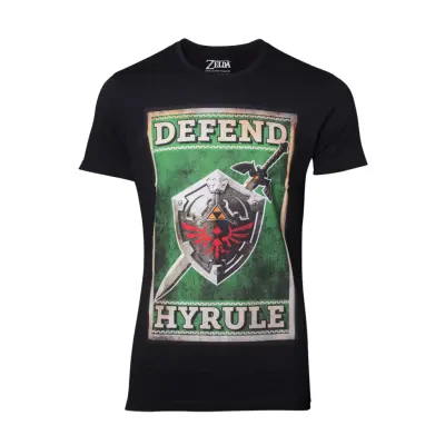 Zelda Defend Hyrule T-shirt M