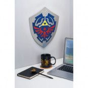 Zelda Glow In The Dark Hylian Shield Väggdekoration