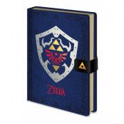 Zelda Hylian Shield Premium Anteckningsbok