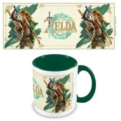 Zelda Tears Of The Kingdom -Link Unleashed - Coloured Inner Mug 315ml