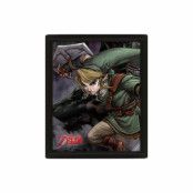 Zelda Twilight Princess, 3D-tavla - 23.5 x 29 cm