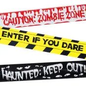 Avspärrningsband Halloween - 3-pack
