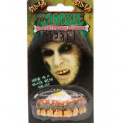 Billy-Bob Zombie Tänder - Löständer med Fixerings Plast