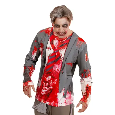 Blodig Zombietröja - X-Large