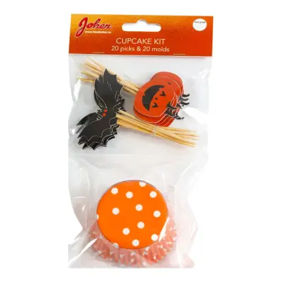 Cupcake Kit Halloween - 20-pack