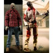Dawn Of The Dead - Flyboy & Plaid Shirt Zombie 2-Pack - One:12