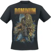 Dominum T-shirt - Zombie Tommy - S 4XL - för Herr - svart