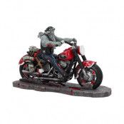 James Ryman Zombie Biker - Motorcykelfigur med Zombiechaufför 20 cm