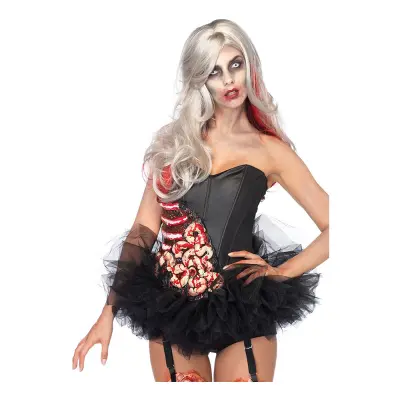 Korsett Zombie med Blodiga Inälvor Deluxe