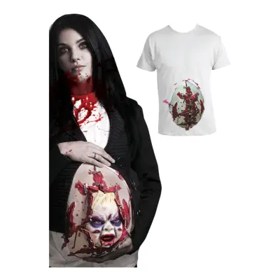 Läskig Docka ur Mage Animerad T-shirt - One size