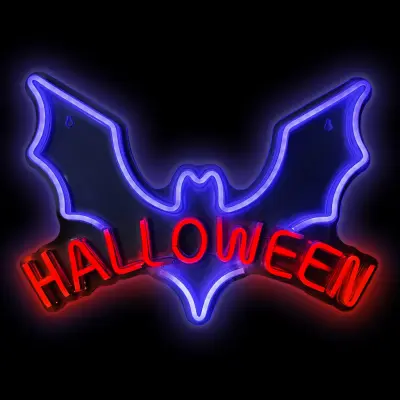 LED Skylt Halloween