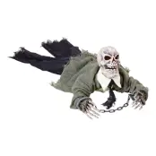 Ljudaktiverad Kravlande Skelett Prop