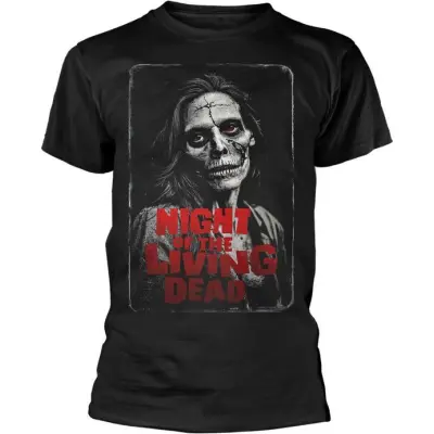 Night Of The Living Dead T-shirt - Zombie F3 - S XXL - för Herr - svart