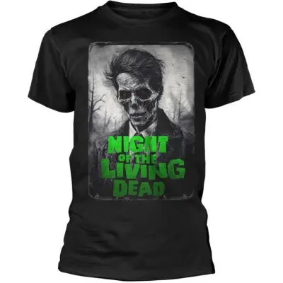 Night Of The Living Dead T-shirt - Zombie M - S 3XL - för Herr - svart