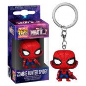 Pocket POP Keychain Marvel What If Zombie Hunter Spiderman