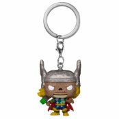 POP Pocket keychain Marvel Zombies Thor