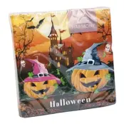 Servetter Halloween Pumpor - 20-pack