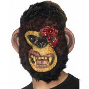 Zombie Chimpans Ansiktsmask i Skumlatex