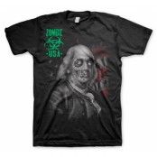 Zombie Franklin T-Shirt, T-Shirt