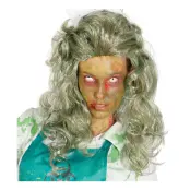 Kvinnlig Zombie Peruk - One size