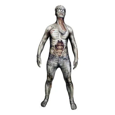 Morphsuit Zombie Maskeraddräkt - Large
